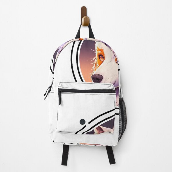 Item preview, Cool arctic white and orange wolf design 3 designed and sold by Wolf-Bros.