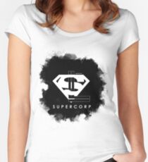 SuperCorp Women's Fitted Scoop T-Shirt