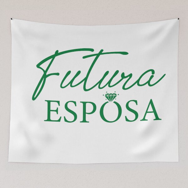 Item preview, Futura Esposa - Diseño de futura esposa para novias españolas - color de boda verde esmeralda designed and sold by ALLURE-minimal.