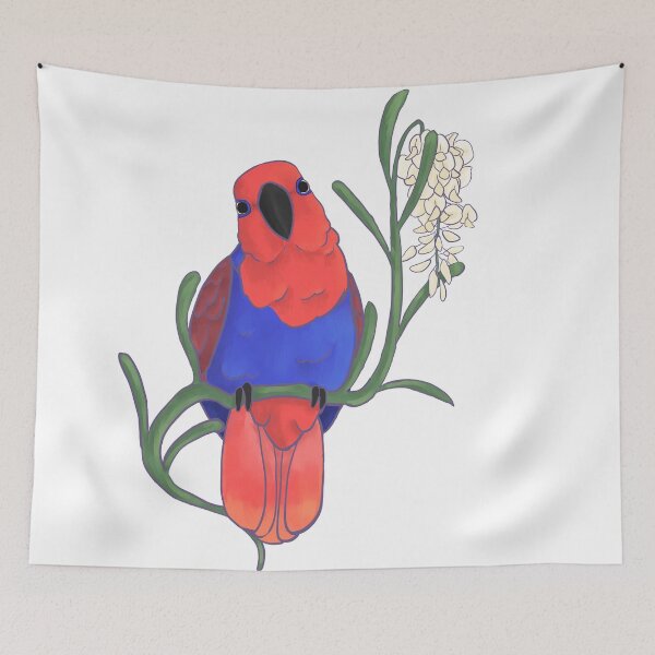 Item preview, Female eclectus designed and sold by SophieTraegerArt.