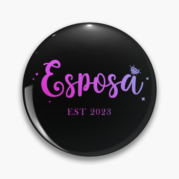 Item preview, Esposa est 2023 - violet rainbow version - wife since 2023 - Bride to be 2023 designed and sold by ALLURE-minimal.