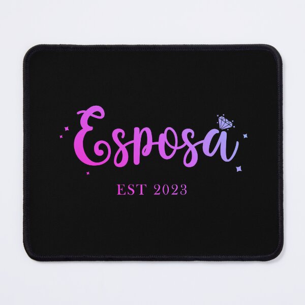 Item preview, Esposa est 2023 - violet rainbow version - wife since 2023 - Bride to be 2023 designed and sold by ALLURE-minimal.
