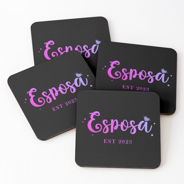 Item preview, Esposa est 2023 - violet rainbow version - wife since 2023 - Bride to be 2023 designed and sold by ALLURE-minimal.