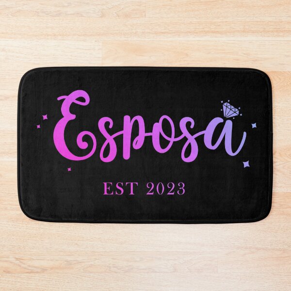 Item preview, Esposa est 2023 - violet rainbow version - wife since 2023 - Bride to be 2023 designed and sold by ALLURE-minimal.