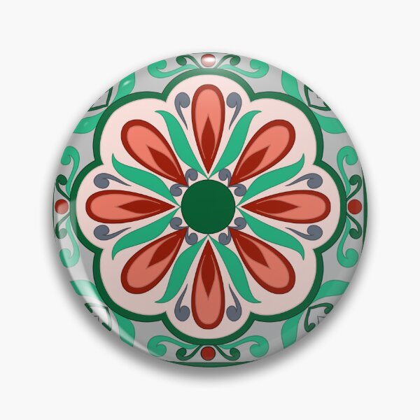 Item preview, Floral Tile Repeat Pattern   designed and sold by SemDesigns1.
