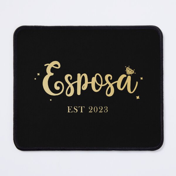 Item preview, Esposa est 2023 - fake gold version - wife since 2023 - Bride to be 2023 designed and sold by ALLURE-minimal.