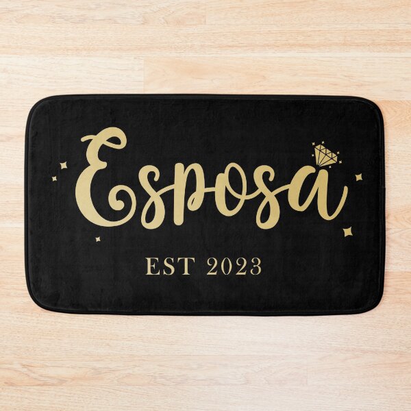 Item preview, Esposa est 2023 - fake gold version - wife since 2023 - Bride to be 2023 designed and sold by ALLURE-minimal.