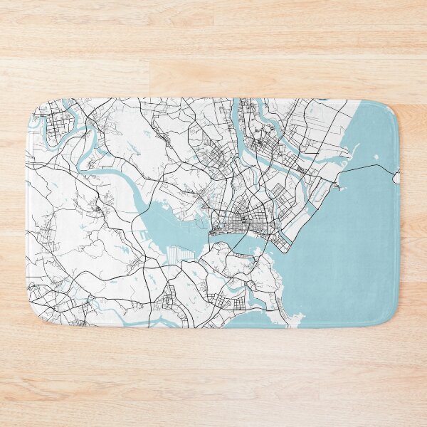 Item preview, Shantou City Map of Guangdong, China - Circle designed and sold by deMAP.