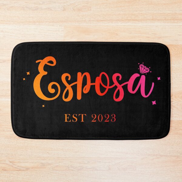 Item preview, Esposa est 2023 - red yellow version - wife since 2023 - Bride to be 2023 designed and sold by ALLURE-minimal.