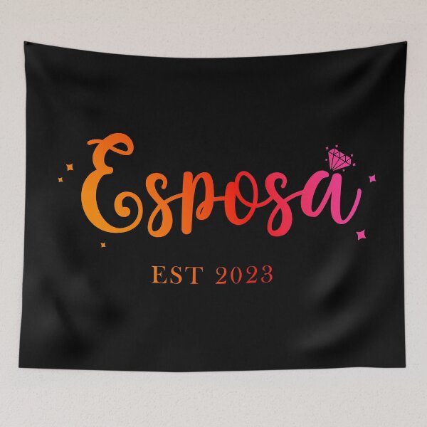 Item preview, Esposa est 2023 - versión roja amarilla - esposa desde 2023 - Bride to be 2023 designed and sold by ALLURE-minimal.
