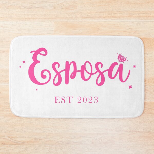 Item preview, Esposa est 2023 - pink wedding version - wife since 2023 - Bride to be 2023 designed and sold by ALLURE-minimal.