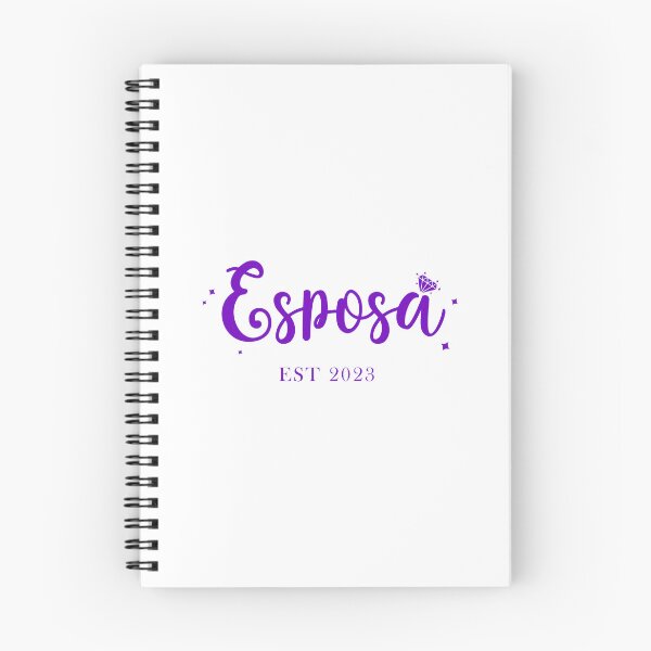 Item preview, Esposa est 2023 - lavender wedding version - wife since 2023 - Bride to be 2023 designed and sold by ALLURE-minimal.
