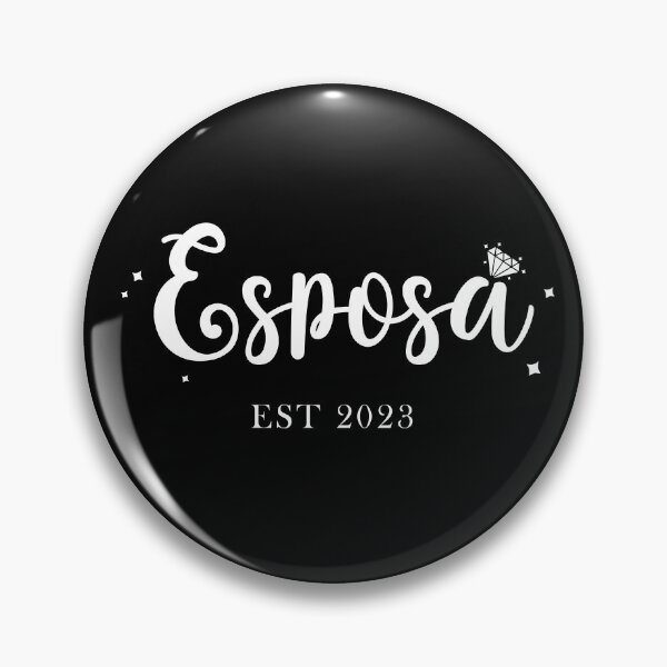 Item preview, Copy of Esposa est 2023 - black and white version - wife since 2023 - Bride to be 2023 designed and sold by ALLURE-minimal.