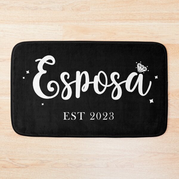 Item preview, Copy of Esposa est 2023 - black and white version - wife since 2023 - Bride to be 2023 designed and sold by ALLURE-minimal.
