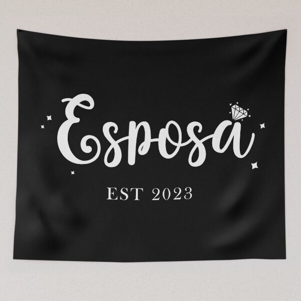 Item preview, Copia de Esposa est 2023 - versión en blanco y negro - esposa desde 2023 - Novia a ser 2023 designed and sold by ALLURE-minimal.