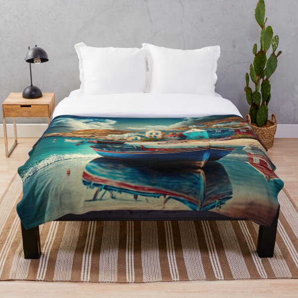 Item preview, Quaint Seaside Village designed and sold by Shundayah.