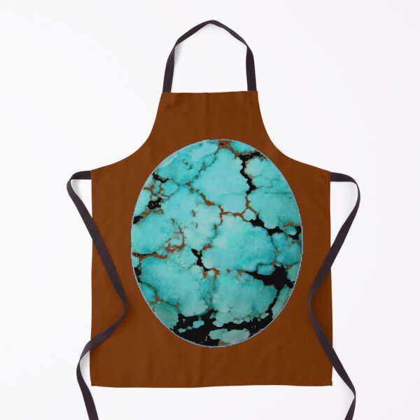 Item preview, VEINED TURQUOISE BROWN CABOCHON DECEMBER BIRTHSTONE GEM ART designed and sold by sharlesart.