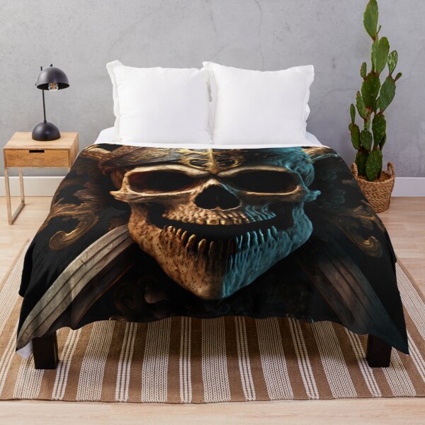 Item preview, Oriental Pirate Skull designed and sold by ArchAngelAries.
