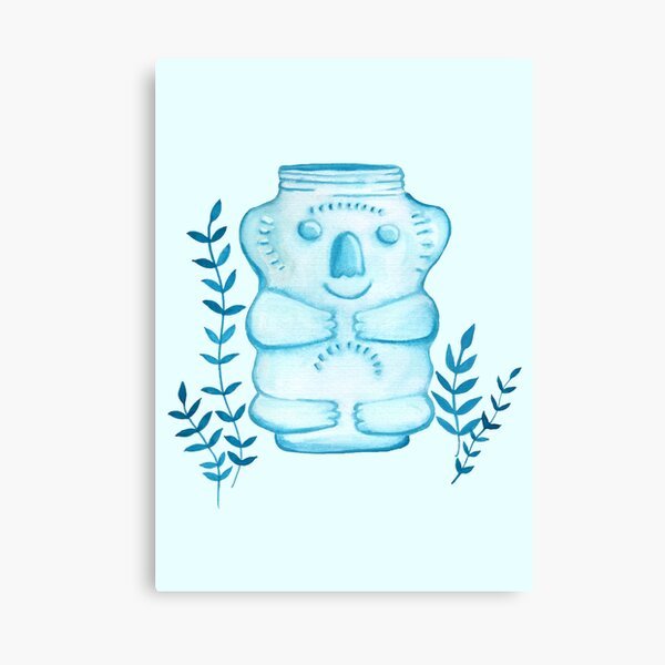 Koala Jar Canvas Print