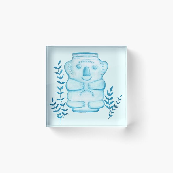 Koala Jar Acrylic Block