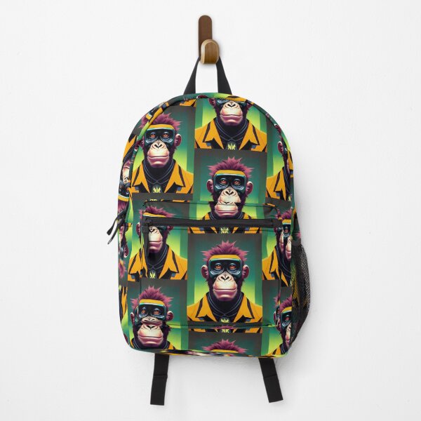 Item preview, cyberpunk gorilla  ape Kong portrait illustration art 3 designed and sold by vishalraifx.