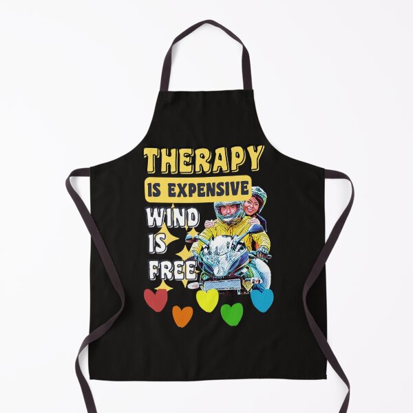 Item preview, THERAPY IS EXPENSIVE WIND IS FREE designed and sold by starfishstuff.