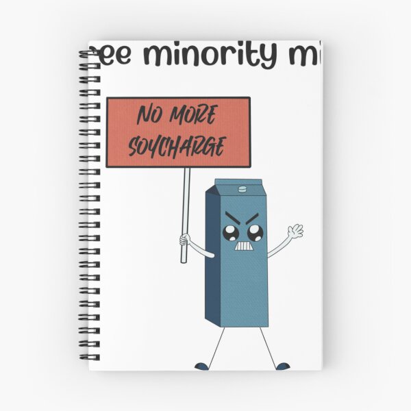 Item preview, Free minority milk No More Soycharge designed and sold by sinmsroeldy.