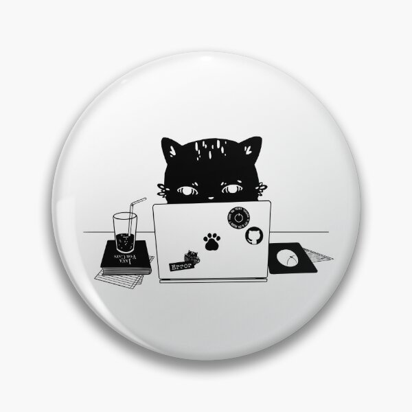 Artikelvorschau, Informatik Katze entworfen und verkauft von BrilliantDumb.