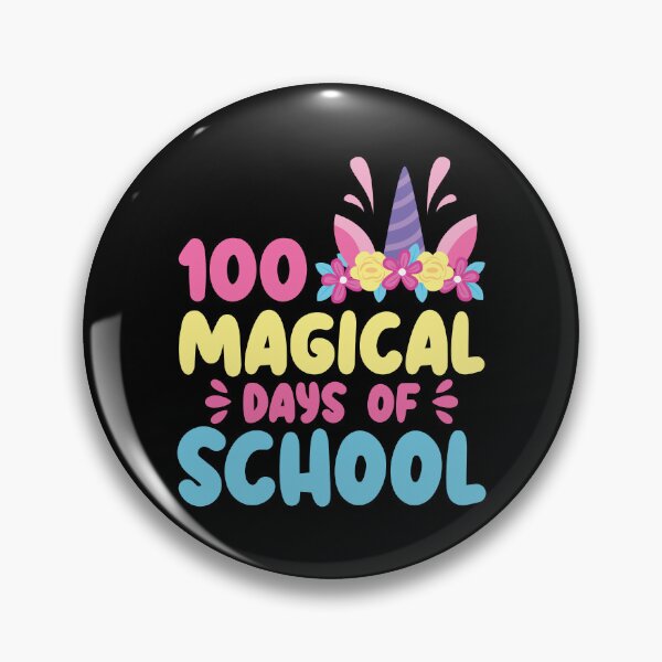 Item preview, 100 Magical Days of School Unicorn designed and sold by finchestee.