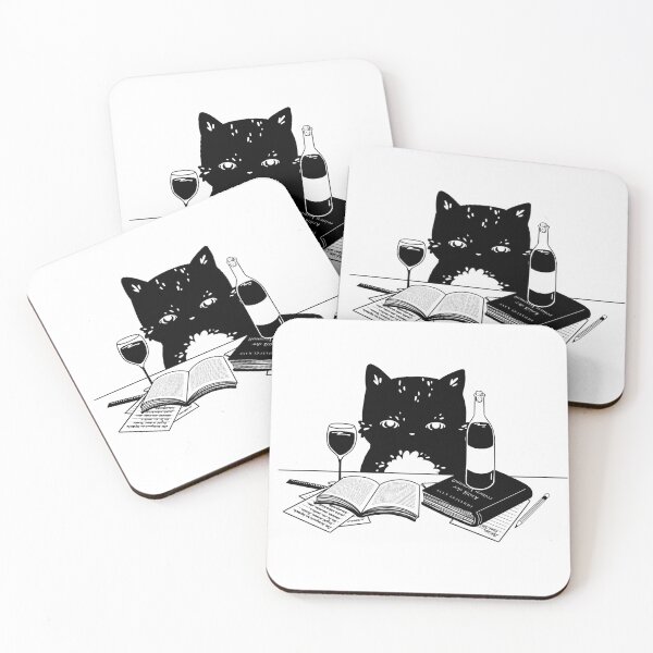 Item preview, philosophy cat designed and sold by BrilliantDumb.