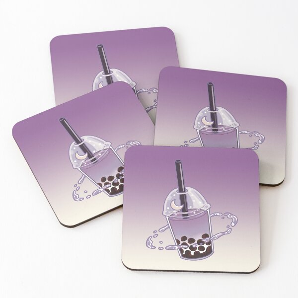 Item preview, Taro Boba Milk Tea Space designed and sold by DailyBobaFeed.