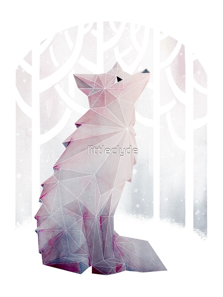 Fox in the Snow by littleclyde