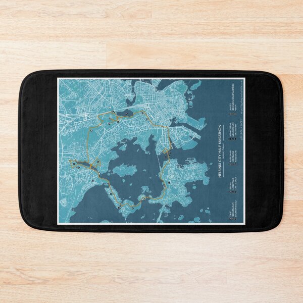 Item preview, Helsinki City Half Marathon designed and sold by BGALAXY.