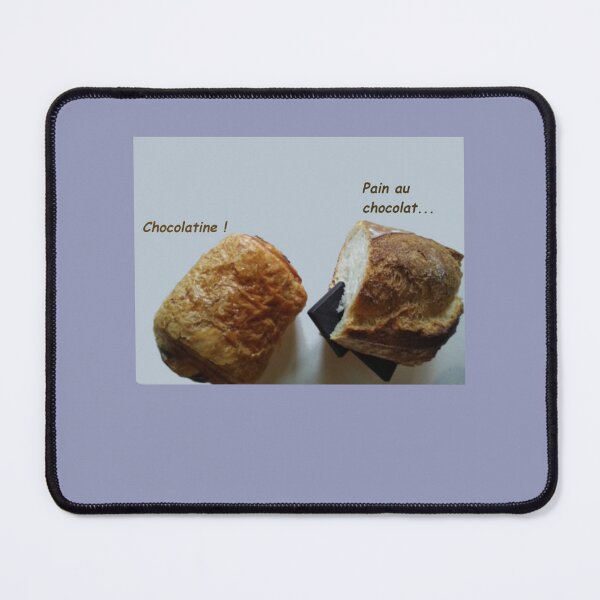 Item preview, difference between chocolatine and pain au chocolat  designed and sold by GabriesBrookes.