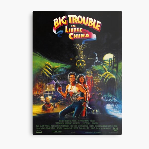 Big Trouble in Little China Metal Print