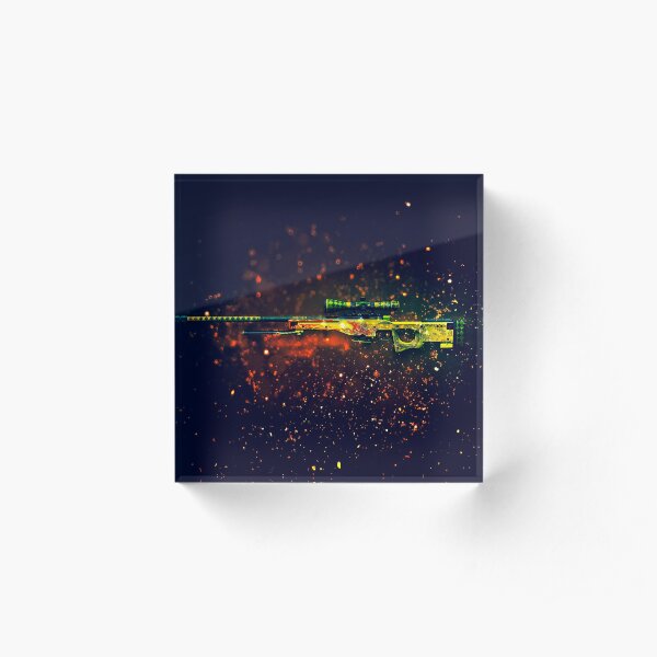 Counter Strike Global Offensive Art11 Acrylic Block