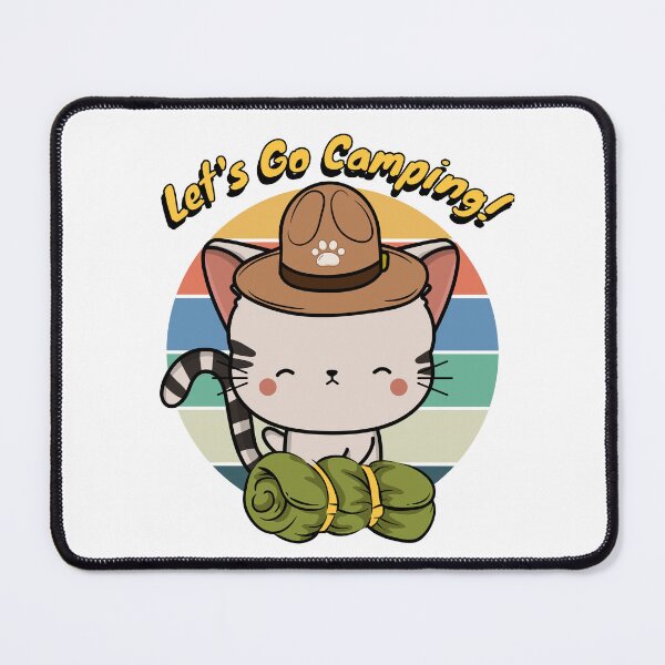 Item preview, Funny Tabby Cat Wants to go Camping designed and sold by Pet Station.