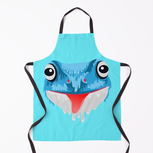 Item preview, Cute Blue Frog grime art designed and sold by AmsaOza.