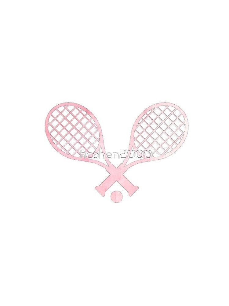 Thumbnail 4 of 4, iPhone Case, Tennis Racket Pink designed and sold by hcohen2000.