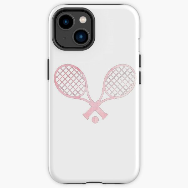 Funda de tenis con diseño de raqueta dinámica para iPhone 11