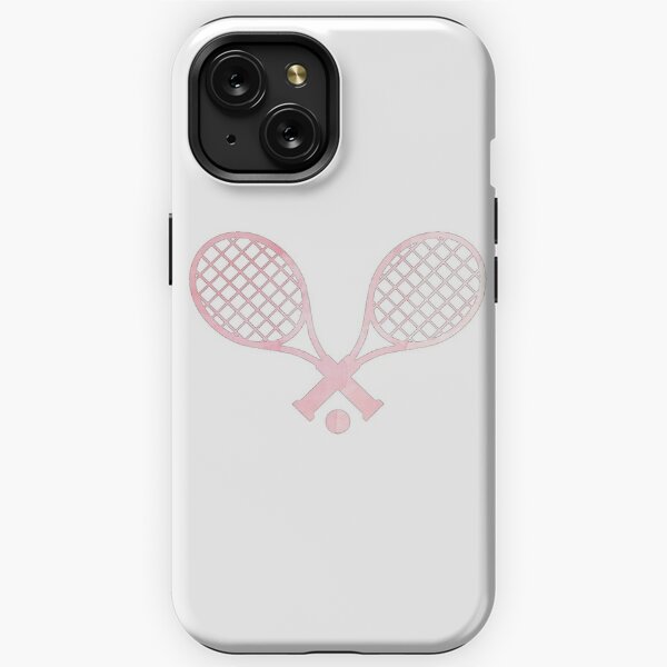 Funda de tenis con diseño de raqueta dinámica para iPhone 11