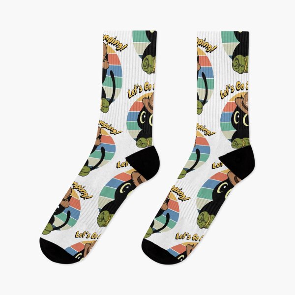 Item preview, Funny Black Cat Wants to go Camping designed and sold by Pet Station.