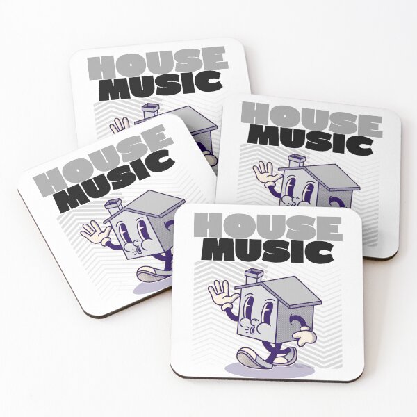 Item preview, HOUSE MUSIC  - Character (Grey/Black) designed and sold by Discothreadz.