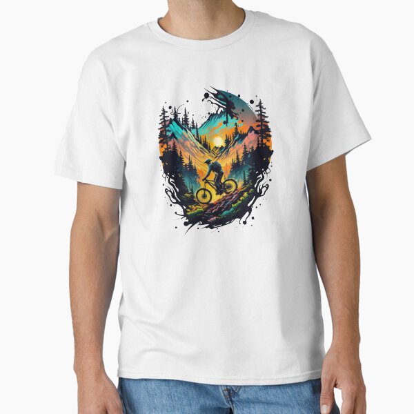 Item preview, Riding the mountain trails designed and sold by Paterrr.