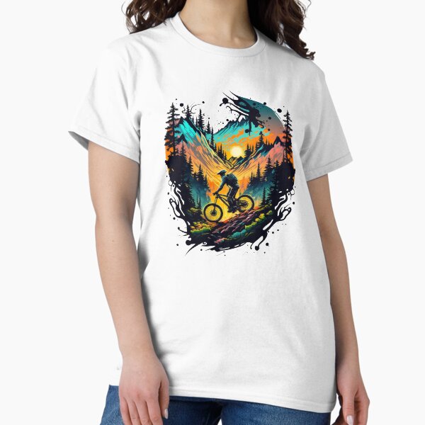Item preview, Riding the mountain trails designed and sold by Paterrr.