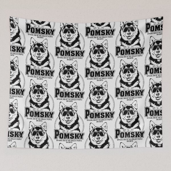 Item preview, Funny Pomsky coolest people saying dogs designed and sold by dogarts.