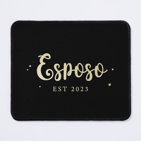 Item preview, Esposo est 2023 - fake gold version - husband since 2023 - Wedding 2023 designed and sold by ALLURE-minimal.