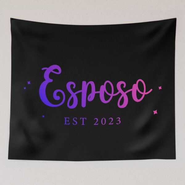 Item preview, Esposo est 2023 - husband since 2023 - Spanish Wedding  designed and sold by ALLURE-minimal.
