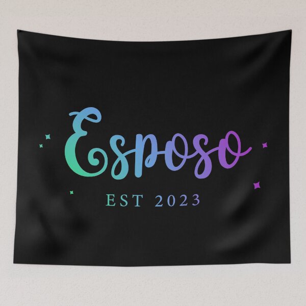 Item preview, Esposo est 2023 - husband since 2023 - Spanish Wedding  designed and sold by ALLURE-minimal.