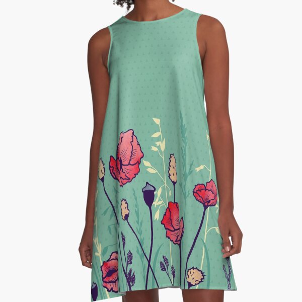 Summer Field A-Line Dress